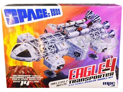 SKILL 2 MODEL KIT EAGLE 4 TRANSPORTER "SPACE: 1999" 1/72 SCALE MODEL MPC MPC979 - Image 1 of 4