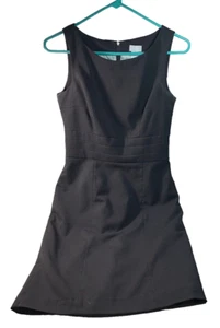 H & M Size 6 Black Sleeveless Shift Dress - Imagen 1 de 6