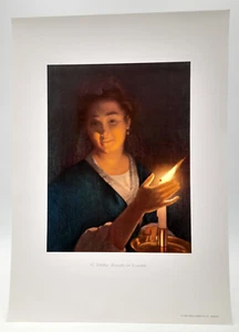 G. Schalken Fanciulla con la candela - stampa a cura della LEPETIT - Picture 1 of 1