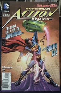NEU 52 Action Comics #0,1-9,10-13,33,46,52 #9 Präsident Calvin Ellis - Bild 1 von 9