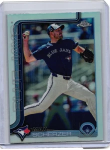 2025 Topps Chrome #260 Max Scherzer Refractor - Picture 1 of 2