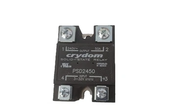 Crydom PSD2450 Solid State Relay 50A 240VAC Output 3-32VDC Input SSR Panel Mount - Bild 1 von 3
