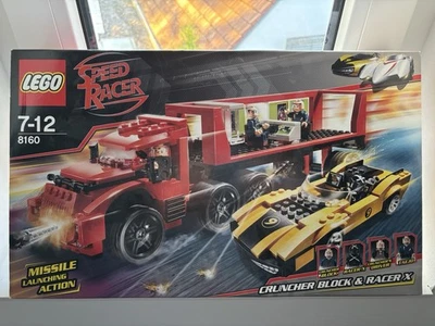 LEGO Speed Racer: Cruncher Block & Racer X (8160) - mit OVP und OBA - Bild 1 von 2