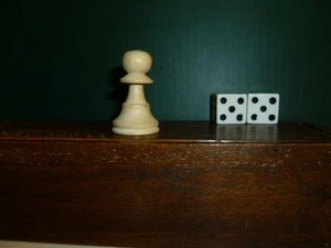 Spare Chess piece, Pawn 35mm wood Used - Picture 1 of 1