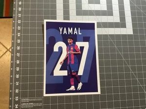 Fußball Superstar Lamine Jamal Poster 8 x 11 - Bild 1 von 2