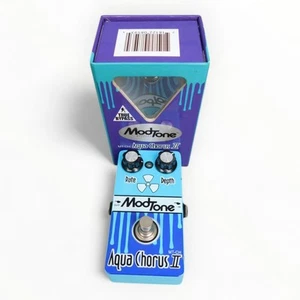 ModTone MT-CH -Aqua Chorus II Pedal 9665 Tested & Works - Picture 1 of 5