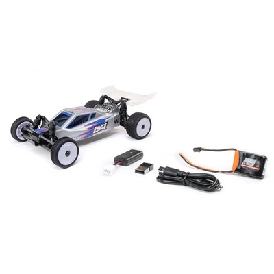 Buggy Losi Micro-B 2 ruedas motrices plateado RTR LOS00007T2 Foto 1 de 4