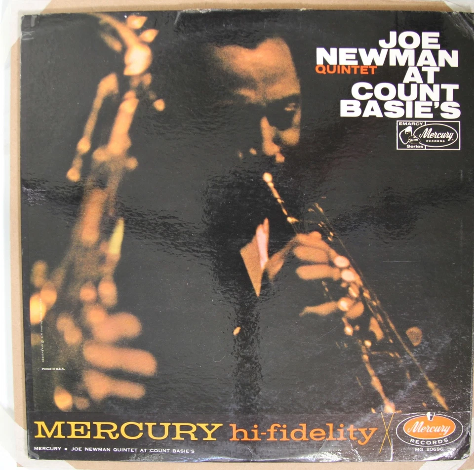 Joe Newman Quintet - At Count Basie's - MERCURY MG-20696 M-/VG+ Mono White Label - Image 1 of 4