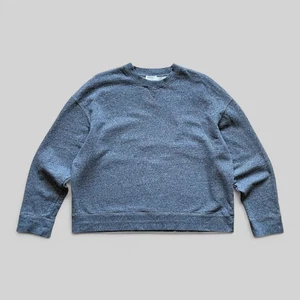 Sunspel Herren Sweatshirt grau Baumwolle Rundhals Oversized Fit - Größe M - Bild 1 von 9