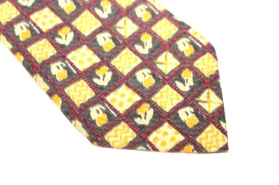 Corbata de seda UNGARO hecha en Italia F86932 Foto 1 de 4