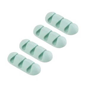 6PCS Desktop Draht Halter Hause Daten Linie Befestigungs Clip Kabel Manager - Afbeelding 1 van 11