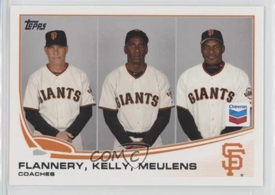 2013 Chevron San Francisco Giants Tim Flannery Roberto Kelly Hensley Meulens - Image 1 of 2