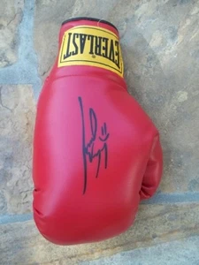 *ISRAEL VÁZQUEZ*FIRMADO*AUTOGRAFIADO*EVERLAST*BOXEO*GUANTE*12 0Z*CERTIFICADO DE AUTENTICIDAD* - Imagen 1 de 2