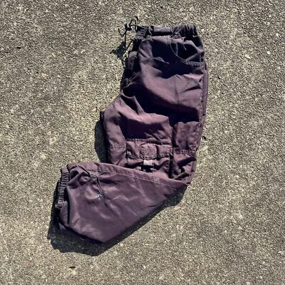 Pantalones de chándal de poliéster Y2K Fubu para niños talla grande 12/14  Foto 1 de 4