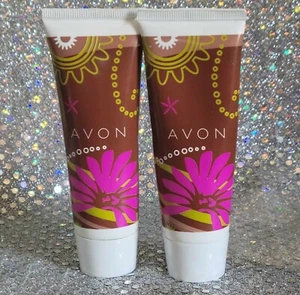 Avon SILICONE GLOVE Hand Cream X2 Mini Size 1.5oz ~New Cond. NEXT DAY SHIPPING - Picture 1 of 4