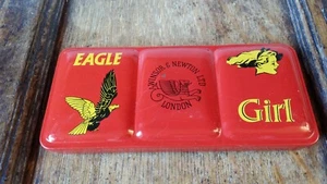 1950'S VINTAGE WINSOR & NEWTON WATERCOLOUR METAL PAINTBOX - EAGLE / GIRL COMICS - Picture 1 of 9