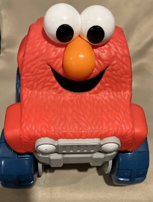 Monster Truck Elmo Sesame Street Giggle N Go Crash, Spin & Zoom, Buen Estado, Foto 1 de 4