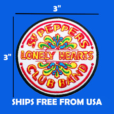 The Beatles: "Sgt. Pepper's Lonely Hearts Club Band" Embroidered Iron On Patch
