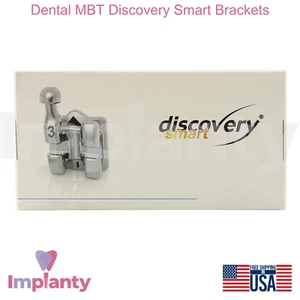 Dental MBT 20 piezas Discovery Smart Brackets Kit de Odontología Acero Inoxidable - Imagen 1 de 6