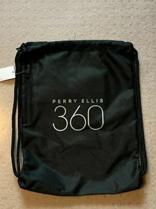Perry Ellis 360 Sackpack Black New With Tag - Picture 1 of 3