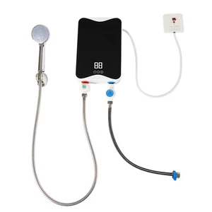 Elektrisch Durchlauferhitzer Warmwasserbereiter mit Bad Dusche Kit 5500W 25-55℃ - Bild 1 von 12