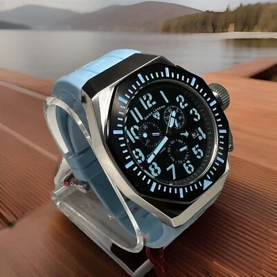 Reloj Hombre Swiss Legend Trimix Diver Cronógrafo Lume Manecillas Nuevo, Ver Video Foto 1 de 4