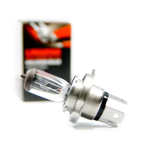 4 x P36t H4B H4 Birnen Motorrad Auto Lampen 3200K 60/55W Glühbirnen Weiß 12V - Bild 1 von 5
