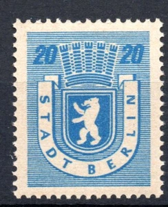 SBZ - Berlin + Brandenburg - Abart Michel-Nr. 6A (XII) - Bär mit "Rüssel" - Bild 1 von 1