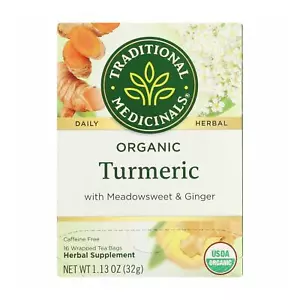 Traditional Medicinals Organic Herbal Tea - Ginger - Case Of 6 - 16 Count - Picture 1 of 3