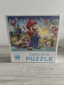 Mario Party 9 Collectors Jigsaw Puzzle 550 Large Piece 24 x 18 Nintendo USAopoly - Picture 1 of 5