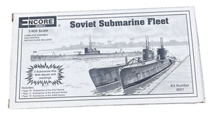 Encore Models Class Soviet Submarine Fleet 1/400 Scale Kit Number 8001 SEE - Picture 1 of 8