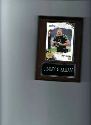 JIMMY GRAHAM PLAQUE NEW ORLEANS SAINTS FOOTBALL NFL   C Cover