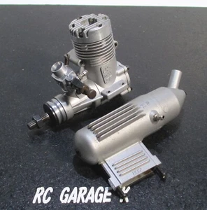 O.S.MAX-25SF ABC 4.07cc 2 stroke glow engine with muffler, used for R/C airplane - Picture 1 of 19