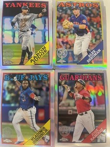 2023 Topps Chrome Baseball 1988 Complete Set 88BC-1 to 88BC-20