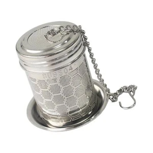 Extra Fine Mesh Tea Infuser, Tea Strainer, Basket Infuser, Slim Screw Lid, Tea - Picture 1 of 13