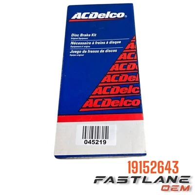 Juego de pastillas de freno de disco delantero Cadillac Sevilla/Deville 1998-2002 nuevo fabricante de equipos originales 19152643 Foto 1 de 4