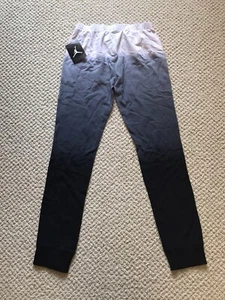 AIR JORDAN Youth Girl Large 12-13 Yr Pullon Black White Ombré Cotton Legging $40 - Picture 1 of 5