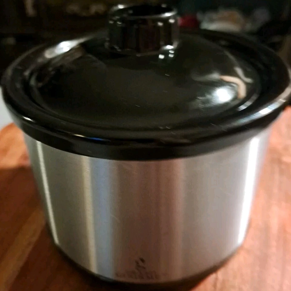 Grand Gourmet 0.65 克拉慢炖锅型号 SC-20MSS 带盖测试工作 — 第 1/4 张图片