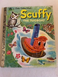 1955 Little Golden Book "Scuffy The Tugboat" - Picture 1 of 6