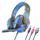 Gaming Headset Mic Led Headphones Surround For Pc Xbox One Mac Laptop Ps4