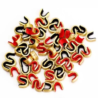 Boost Accuracy with Brass Nock Nocking Point Set Suitable for Recurve Bows - Image 1 of 4