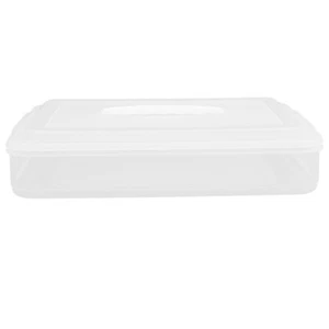 Quick Dumpling Box Storage Clear Deviled Egg Tray Carrier Container - Picture 1 of 12