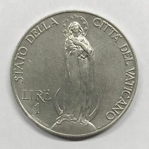 CITTA' DEL VATICANO Vatican city pio XI° 1932 1 lira e.1877 - Picture 1 of 2