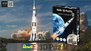 Revell 3D Puzzle - Nasa Rocket - Apollo 11 Saturn V - New/Boxed - Picture 1 of 12