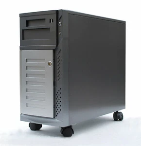 GAMER CASING ATX EATX 500W PWR SUPPLY FÜR GROSSE MAINBOARDS UND BIS ZU 10 xHDDs - Bild 1 von 1