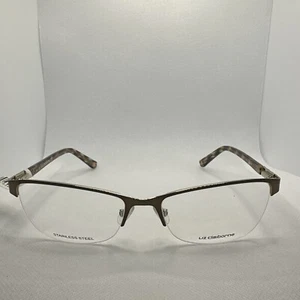 Liz Claiborne LIZ615 400 55/17 135 Brown Rimless Women Eyeglass Frames S10 - Picture 1 of 18