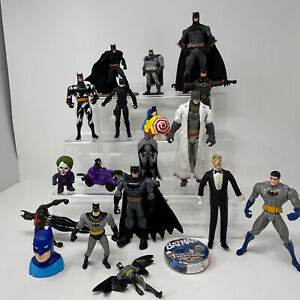 Batman Action Figures LARGE Lot Set Kenner Hasbro Mattel More Vintage Modern