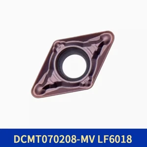 10pcs DCMT070208-MV DCMT21.52MV carbide inserts DCMT07 CNC lathe turning inserts - Picture 1 of 1