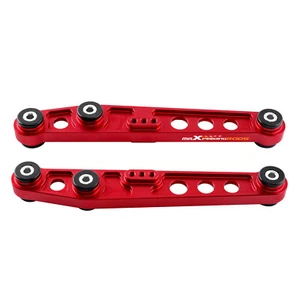 Brazos de control inferiores traseros con buje de polietileno para 94-01 Acura Integra DC2 DA9 CNC LCA - Imagen 1 de 11