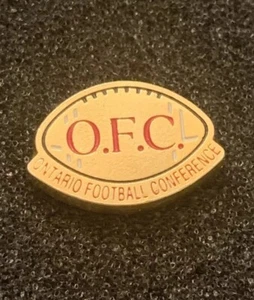 OFC Ontario Football Conference Canada Gold Tone Collector Sports Lapel Pin -SP6 - Picture 1 of 4